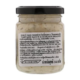 COLMAN'S Original Colman's Tartare Sauce Imported From The UK England Tartar Sauce Creamy Tartar Sauce Made with gherkins and capers The Best Of British Colmans Tartare Sauce 144g