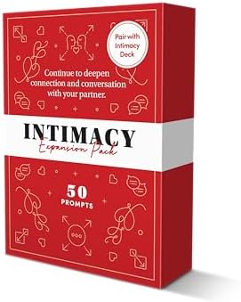 BestSelf Intimacy Deck Expansion Pack, 50 Conversation Starters, Meaningful Couples Game. Perfect Valentine Day Card Games for Couples, Couples Card Games