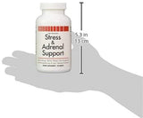 Stress and Adrenal Support - 90 Chewable Tablets - Citrusy Orange Flavor - Easily Digestible - by New Health Products
