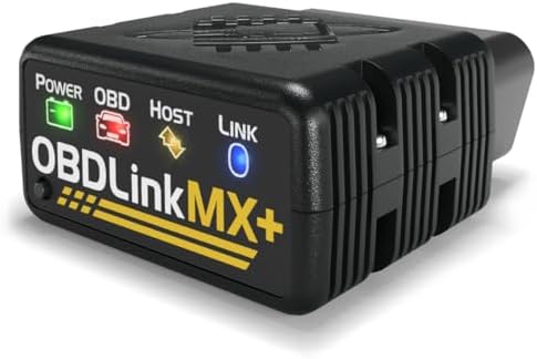 OBDLink MX+ OBD2 Bluetooth Scanner for iPhone, Android, and Windows