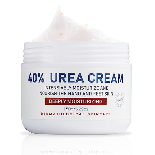 Urea Cream, 40 percent Foot Care Lotion for Cracked Heels,Cracked Heels, Ultra,Rough, Dry, Calloused Feet,Softening Rough skin on feet 5.29 fl.oz for All Skin
