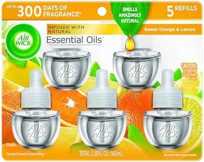 Air Wick Scented Oil - Refill Sweet Orange & Lemon 5 ct.