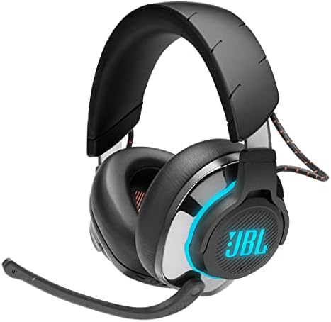 JBL Quantum 810 Wireless - Wireless over-ear performance gaming headset with Active Noise Cancelling and Bluetooth, 43 hours of battery life, Hi-Res 50mm drivers (Black)