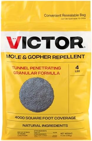 Victor M7001-1 Mole & Gopher Repellent, 64 Ounce (Pack of 1), Black