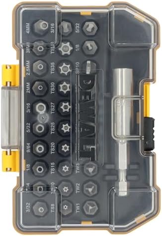 DEWALT DWAX200 Security Screwdriving Set, 31-Piece