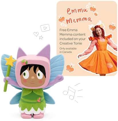 Tonies Fairy Creative Audio Character - Record and Upload up to 90 Minutes of Your Own Stories and Songs