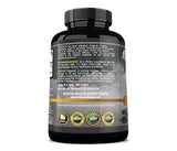 NATURALIFE LABS Activated Charcoal Capsules - 1,200 mg Highly Absorbent Helps Alleviate Gas & Bloating Promotes Natural detoxification Derived from Coconut Shells - per Serving - 100 Vegan Capsules