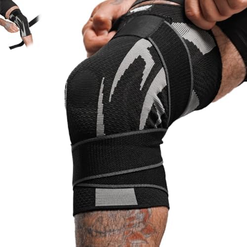 Anaconda Knee Brace, Knee Compression Sleeve, Breathable Knee Support with Side Stabilizers, Knee Brace for Meniscus Tear, Sleeves for Working, Running, Weightlifting, Women and Men