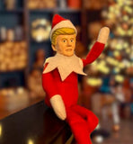 The Original Trump On The Stump : Make Chistmas Great Again ! Funny 2024 Christmas Decoration - Trump Gag Gift - Trump 2024 - White Elephant Gift - Trump On The Stump