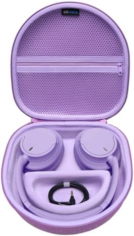 Headphone Case Compatible with JBL Tune 720BT/ 770NC/ Live 770NC/ JBL Live 660NC, Bose, Sony, Skullcandy, KVIDIO, TOZO HT2, BERIBES, Soundcore Bluetooth Headphones Purple Hard Shell