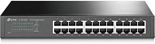 TP-Link 24 Port Gigabit Ethernet Switch | Desktop/ Rackmount | Limited Lifetime Protection (Renewed)