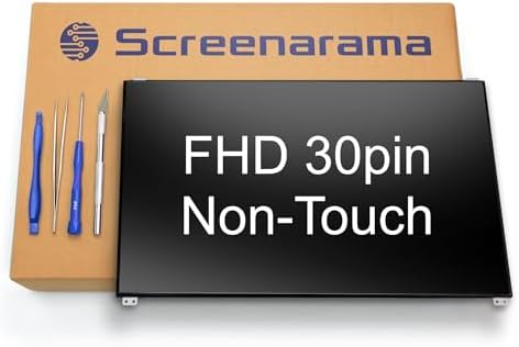 SCREENARAMA New Screen Replacement for LP140WF7(SP)(H1) for Dell, FHD 1920x1080, IPS, Matte, LCD LED Display with Tools