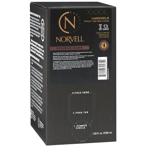 Norvell Premium Sunless Tanning Solution - Double Dark, 128 fl.oz.