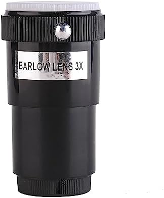 Barlow Lens - 1.25-inch 3X Barlow Lens Optical Glass Multi Coated Wide View
