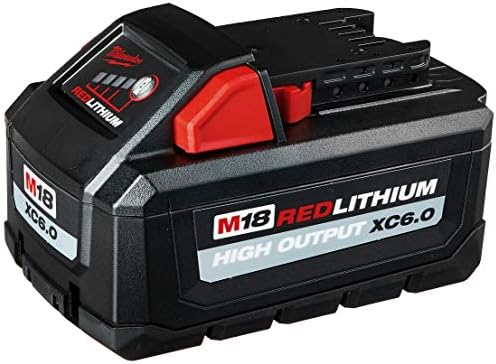 Milwaukee 48-11-1865 M18 REDLITHIUM HIGH OUTPUT XC 6 Ah Lithium-Ion Battery