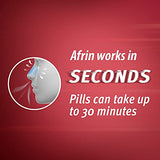 Afrin Original Maximum Strength 12 Hour Sinus Congestion Relief Pump Mist - Fast Acting Allergy Nasal Decongestant and Sinus Spray for Powerful Nasal Congestion Relief 0.5oz (15mL)