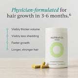 Nutrafol Women's Hair Growth Supplements, Ages 18-44, Clinically Proven for Visibly Thicker and Stronger Hair in 3-6 Months, Dermatologist Recommended - 2 Month Supply, 2 Refill Pouches