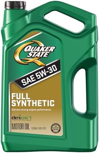 Quaker State Full Synthetic 5W-30 Motor Oil, 5-Quart