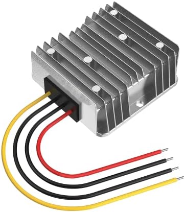 DC 24v to DC 12v Step Down 10A 120W Truck Car Power Supply Adapter Converter Reducer Regulator for Auto Truck Vehicle Boat Solar System etc.(DC15-40V Inputs)