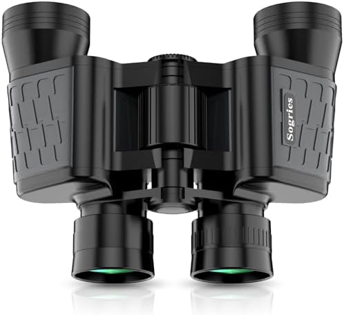 8x40 Binoculars for Bird Watching -High Power Binoculars for Adult,HD Optical System Non-Slip Grip, Waterproof Binoculars for Outdoor