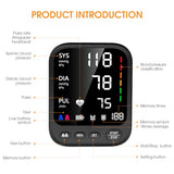 Blood Pressure Machine, Automatic Upper Arm Blood Pressure Monitor with Large Cuff/