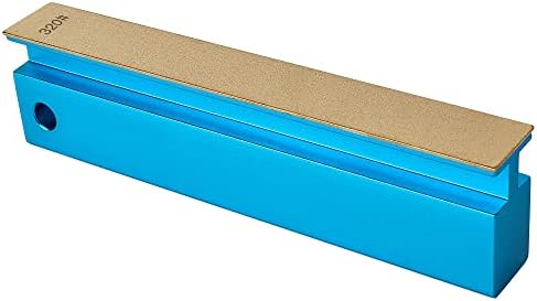 6 Inch Guitar Fret Leveling Sanding Beam, Aluminum Fret Understring Leveler Leveling File Bar with 320 Diamond Grits, Pro Luthier Tool for Guitar & Bass