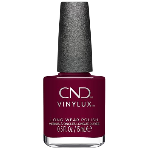 CND Vinylux Longwear Red Nail Polish, Gel-like Shine & Chip Resistant Color, 0.5 Fl Oz