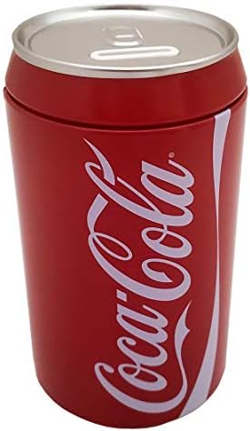 The Tin Box Company Coca Cola Can Bank with Removable Lid, Red, Model:660227-12 Pack of 1