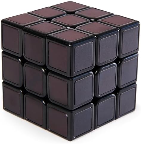Rubik’s Cube, Phantom, 3x3 Cube Advanced Technology Difficult 3D Puzzle Travel Game Stress Relief Fidget Toy Activity Cube for Adults & Kids Ages 8+