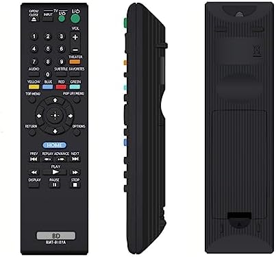New RMT-B107A Remote Replaced for Sony BLU RAY DVD Player BDP-S570 BDP-S370 BDP-BX37 BDPBX57 BDP-S270 BDP-S470