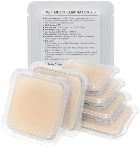 Smelling Fresh with N50-2.0 Odor Eliminator Exclusive for Pura Max Automatic Self-Cleaning Cat Litter Box - Cat Toilet Odor Control (6 Packs)