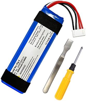 4000mAh Replacement Battery for JBL Flip 4, Flip 4 Special Edition, Flip4, GSP872693 01 3.7V