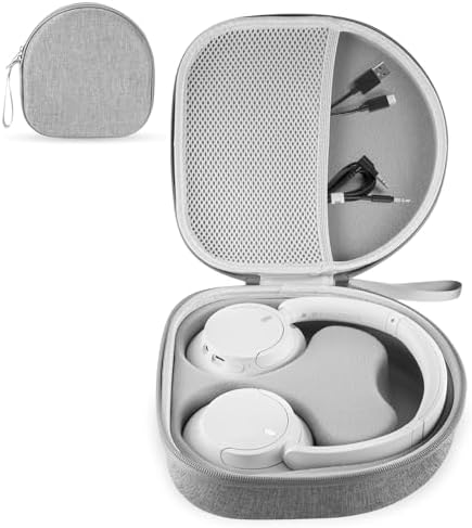Case for Sony WH-CH710 WH-CH720N WH-1000XM4, JBL Tune 720BT 710BT 770NC Noise Canceling Wireless Headphones, Travel Case Carrying Cover Bag with Removable Inner Support (Gray)
