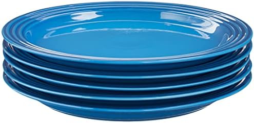 Le Creuset Stoneware Set of 4 Dinner Plates, 10.5" each, Marseille