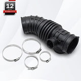 Air Cleaner Intake Hose Tube with Clamps for 2001-2003 Infiniti QX4 2001-2003 Nissan Pathfinder V6 3.5L 16576-4W00A