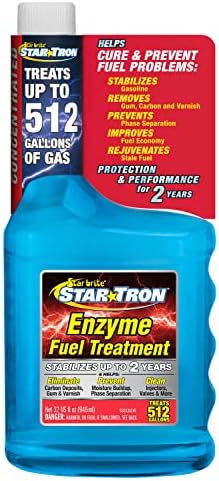 STAR BRITE Star Tron Enzyme Fuel Treatment - Concentrated Formula 32 Fl. Oz. – Treats up to 512 Gallons - Fuel Stabilizer & Treatment, Gasoline Stabilizer, Star Tron Marine Enzyme Fuel Treatment