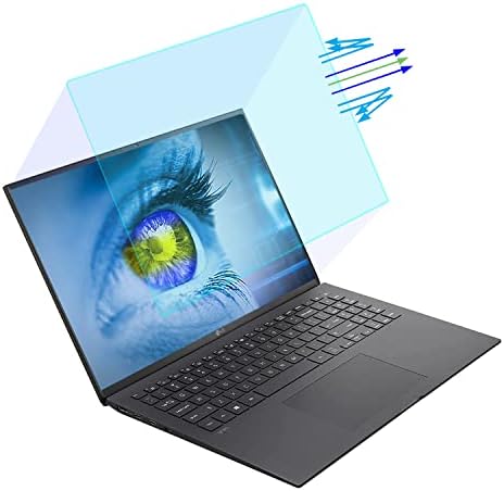 i-Tensodo 2 Pack Anti Blue Light (Matte) Screen Protector For LG Gram 16 Inch, For 16 Inch LG Gram 16Z90P,LG Gram 16T90P 16:10 Laptop, Blue Light Blocking & Anti Glare Screen Filter, Clear, (MD-11)