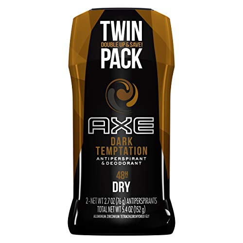 AXE Antiperspirant Deodorant Stick for Men Dark Temptation 2.7 oz, 2 Count