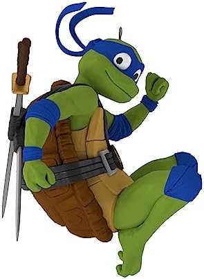 Hallmark Keepsake Christmas Ornament 2023, Teenage Mutant Ninja Turtles: Mutant Mayhem Leonardo, Gifts for TMNT Fans