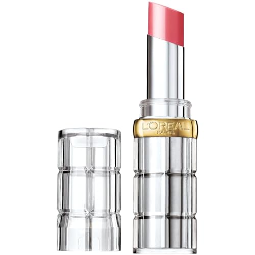 L'Oreal Paris Makeup Colour Riche Shine Lipstick, Burnished Blush, 0.1 oz.