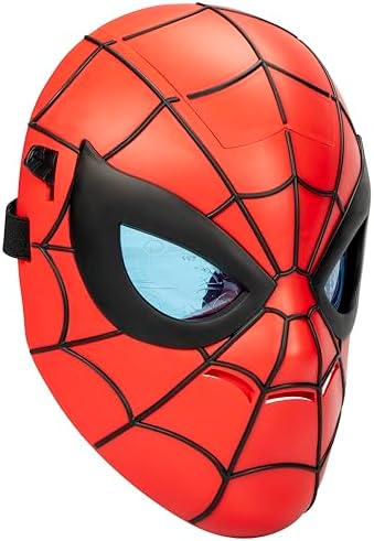 Marvel Spider-Man Glow FX Mask, Light-Up Role Play Toy, Super Hero Toys for Kids Ages 5+
