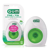 GUM Fine Mint Waxed String Floss, 165M