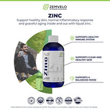 Liquid Ionic Zinc | 96 Day Supply | Encourage Clear Skin | Sustained Energy | Natural Inflammatory Support