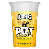 POT NOODLE Original Curry King Pot Noodle instant vegetarian snack quick to make noodles 12x 114 g