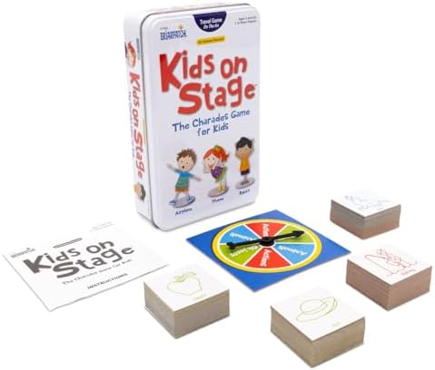 Briarpatch | Kids on Stage: The Charades Game For Kids Travel Tin, Ages 3+