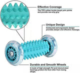 MoMoee Foot Massage Roller and Spiky Ball Therapy Set,Manual Foot Massager for Plantar Fasciitis,Heel & Foot Arch Pain,Trigger Point Therapy, Muscle Recovery (Green)