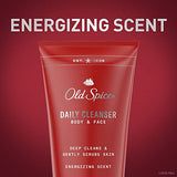 Old Spice Body & Face Daily Cleanser for Men, Energizing Scent, 5 oz