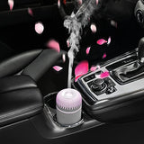 Unee Car Diffuser,USB 100ml Small Humidifier Essential Oil Aroma Diffuser Aromatherapy Diffusers Cool Mist for Car Home Office(White)