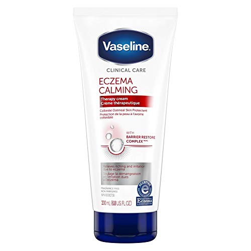 Vaseline Care Body Cream Eczema Calming Barrier Repair 6.8 fl oz