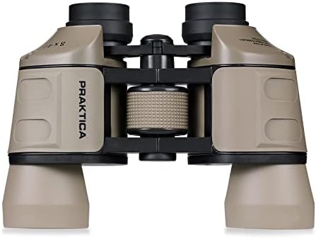 Falcon 8x40mm Porro Prism Field Sand Binoculars - Fully Coated Lenses, Sturdy Construction, Aluminium Chassis, Sharp Clear Image, Bird Watching, Sailing, Hiking, Sightseeing, Astronomy